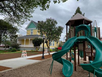 Playgound by Watts House & Library