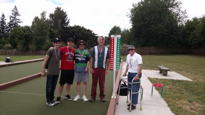 2016 First Place Bocce Ball Team