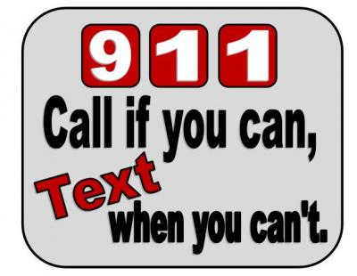 Text to 911 