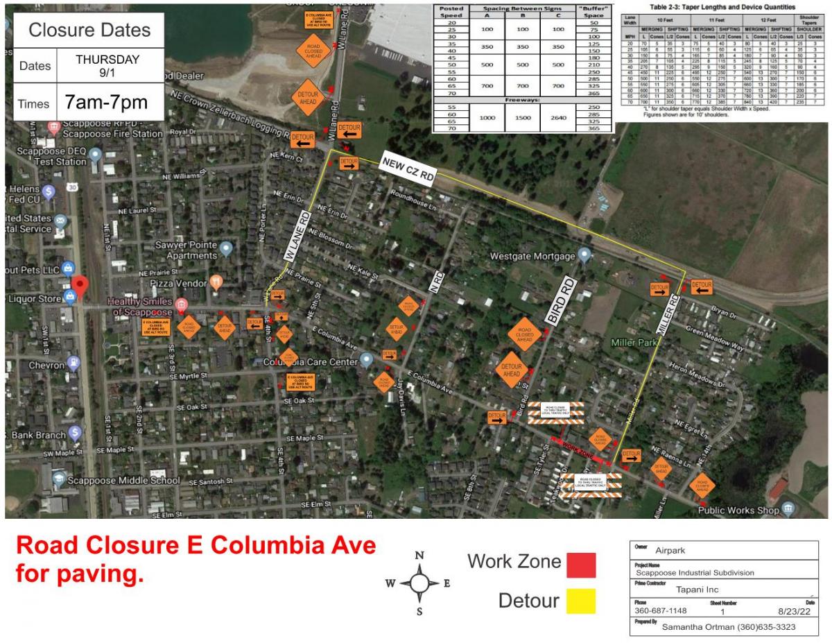 Traffic Control Plan (Image)