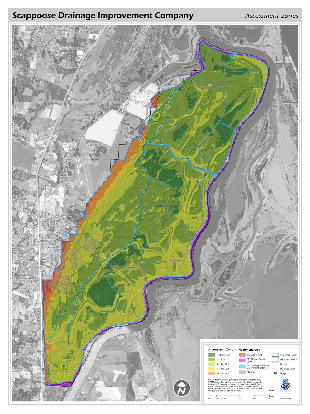 SDIC Assessment Map 